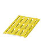 Phoenix Contact UC-WMTBA Cable Binder Cable Marker, Yellow, Pre-printed "Blank", 6mm Cable