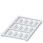 Phoenix Contact UC-WMTBA Cable Tie Cable Marker, White, 5mm Cable