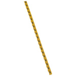 Legrand Clip On Cable Marker, Black on Yellow, Pre-printed "B", for Cable