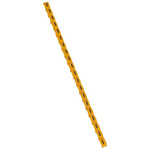 Legrand Clip On Cable Marker, Black on Yellow, Pre-printed "I", for Cable