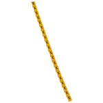Legrand Clip On Cable Marker, Black on Yellow, Pre-printed "K", for Cable