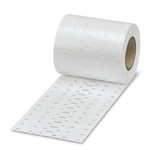 Phoenix Contact 5 (15X5)R, WMT 3 Slide On Cable Marker, White, Pre-printed "Unlabeled", 2 → 3.5mm Cable, for