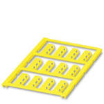 Phoenix Contact UC-WMTBA (24X5) YE Cable Tie Cable Marker, Yellow, Pre-printed "Unlabeled", 4 → 136mm Cable, for