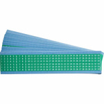 Brady 111 Adhesive Cable Label, White on Green, Pre-printed "1-33", for Cable Labelling