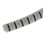 HellermannTyton HGDC Slide On Cable Markers, Black on White, Pre-printed "I", 1 → 3mm Cable