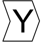 HellermannTyton HGDC Slide On Cable Markers, Black on White, Pre-printed "Y", 2 → 5mm Cable