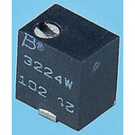 1MΩ, SMD Trimmer Potentiometer 0.25W Top Adjust Bourns, 3224