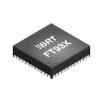 Bridgetek FT930Q-T, 32bit FT32B Microcontroller, FT93, 100MHz, 128 kB Flash, 68-Pin QFN