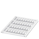 Phoenix Contact UCT-WMC0 Clip On Cable Markers, White, 3.5 → 4.1mm Cable