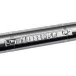 HellermannTyton SSM MBT Metal Ties Cable Marker, Metallic, Pre-printed "E"
