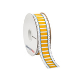 HellermannTyton TLFX DS Heat Shrink Cable Marker, Yellow, 9.5 → 19mm Cable