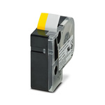 Phoenix Contact MM-WML 5 (EX10)R C1 YE/BK Adhesive Cable Marker, Yellow, 5mm Cable, for THERMOMARK