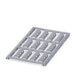 Phoenix Contact UC-WMTBA Cable Binder Cable Marker, Silver, Pre-printed "Blank", 4mm Cable