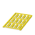 Phoenix Contact UC-WMTBA Cable Binder Cable Marker, Yellow, Pre-printed "None", 4mm Cable