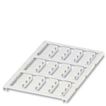 Phoenix Contact UC-WMTBA Cable Tie Cable Marker, White, 6mm Cable