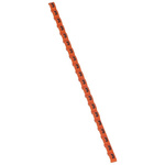 Legrand Clip On Cable Marker, Black on Orange, Pre-printed "3", for Cable