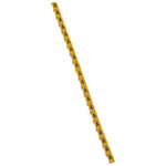 Legrand Clip On Cable Marker, Black on Yellow, Pre-printed "A", for Cable