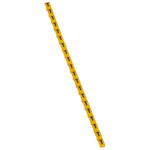 Legrand Clip On Cable Marker, Black on Yellow, Pre-printed "T", for Cable