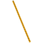 Legrand Clip On Cable Marker, Black on Yellow, Pre-printed "Y", for Cable