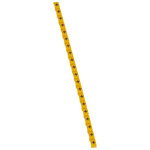 Legrand Clip Tag Cable Marker, Black on Yellow, for Cable