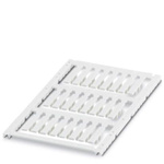 Phoenix Contact 9 (23X4), UCT-WMCO 1 Clip On Cable Marker, White, Pre-printed "Unlabeled", 1.1 → 1.9mm Cable,