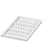 Phoenix Contact 9 (23X4), UCT-WMCO 2 Clip On Cable Marker, White, Pre-printed "Unlabeled", 2 → 2.9mm Cable