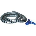 HellermannTyton Spiral Wrap, I.D 8mm, 9mm Polypropylene Helawrap Series