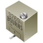 20kΩ, SMD Trimmer Potentiometer 0.25W Top Adjust Bourns, 3269