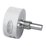 Vishay 1 Gang Rotary Wirewound Potentiometer with an 6.35 mm Dia. Shaft - 10kΩ, ±3%, 2.75W Power Rating, Linear,