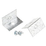 RS PRO Galvanised Steel Cable Trunking Accessory, 50 x 50mm