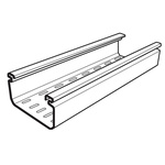 Cablofil International Perforated Cable Tray, PVC 3m x 75 mm x 50mm