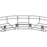 Cablofil International Bend Connector 316 Stainless Steel Cable Tray Accessory, 300 mm Width