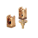 MECATRACTION Earthing Line Support Brass Cable Tray Accessory, 17 mm Width