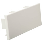 RS PRO PVC Cable Trunking End Cap, 90 x 60mm