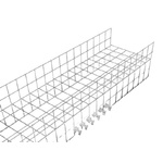 Rittal Wire Mesh Cable Tray, Sheet Steel 2.2m x 120 mm x 300mm