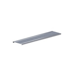 RS PRO Cable Tray Cover Sendzimir Galvanised Steel Cable Tray Cover, 100 mm Width, 60mm Depth