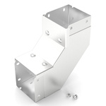 RS PRO 304 Stainless Steel Cable Trunking Accessory, 75 x 75mm