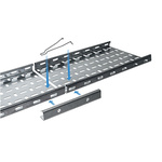 Legrand Swiftclip Pre-Galvanised Steel Cable Tray Accessory