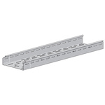 RS PRO Self-coupling Light Duty Tray, Sendzimir Galvanised Steel 3m x 300 mm x 60mm
