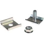 RS PRO Multipurpose Coupler Electrogalvanised steel Cable Tray Accessory, 22 mm Width, 15mm Depth