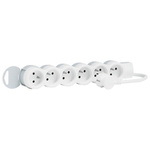 Legrand 1.5m 6 Socket Type E - French Extension Lead, 230 V ac