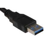 Roline Male USB A to Male USB B USB Cable, 3m, USB 3.0
