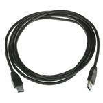 Roline Male USB A to Male USB A USB Cable, 3m, USB 3.0