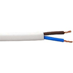 RS PRO 2 Core 2.5 mm² Power Cable, White 100m, 500 V, H05Z1Z1-F