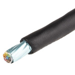 Alpha Wire 2 Pair Screened Multipair Industrial Cable 0.35 mm²(CE, CSA, UL) Black 30m XTRA-GUARD 2 Series
