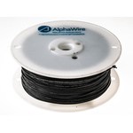 Alpha Wire Harsh Environment Wire 0.23 mm² CSA, Black 305m Reel, Hook Up Wire Series