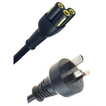 RS PRO 1m Power Cable, VNAU10S3 to VNC5S, 10 A, 250 V