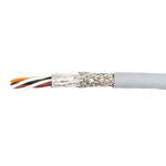 Alpha Wire 4 Pair Foil and Braid Multipair Industrial Cable 0.241 mm²(CE, CSA, UL) Grey 30m EcoCable Mini Series