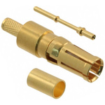 HARTING, D-Sub Mixed Female Crimp D-Sub Connector Coaxial Contact, Gold Coaxial, 24 AWG, 26 AWG, 28 AWG, 30 AWG, 0969