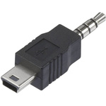 CIE, CLB-JL USB Connector, Cable Mount, Plug Mini, Solder